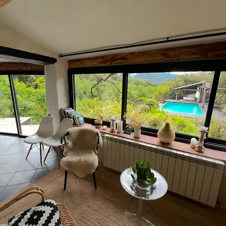Semesterbostad Le Petit Paradis Cevenol - Piscine & Salle De Sport