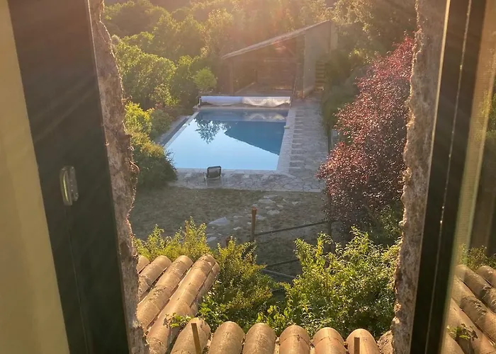 Casa de Férias Le Petit Paradis Cevenol - Piscine & Salle De Sport